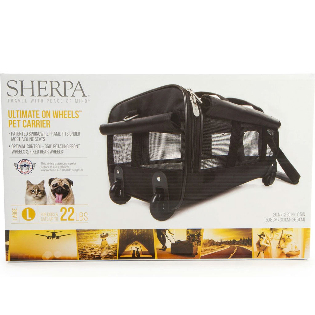 Sherpa Ultimate on Wheels Dog & Cat Carrier Bag