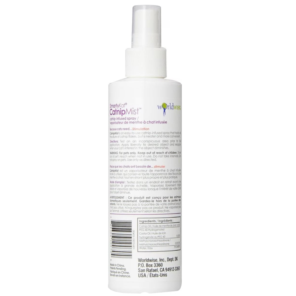 SmartyKat Catnip Mist Catnip-Infused Attractant Spray For Cats (7 oz)