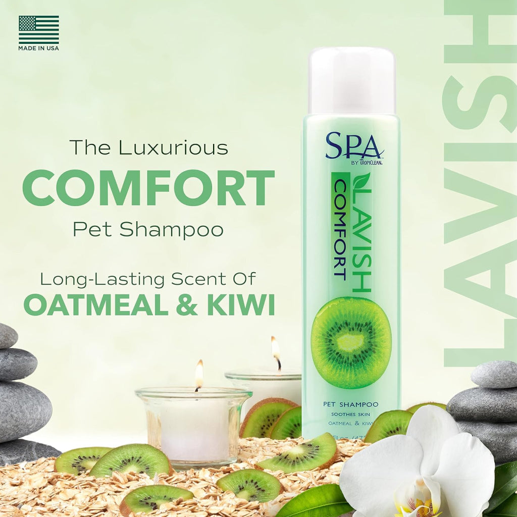 SPA by TropiClean Lavish Comfort Shampoo for Pets (16oz)