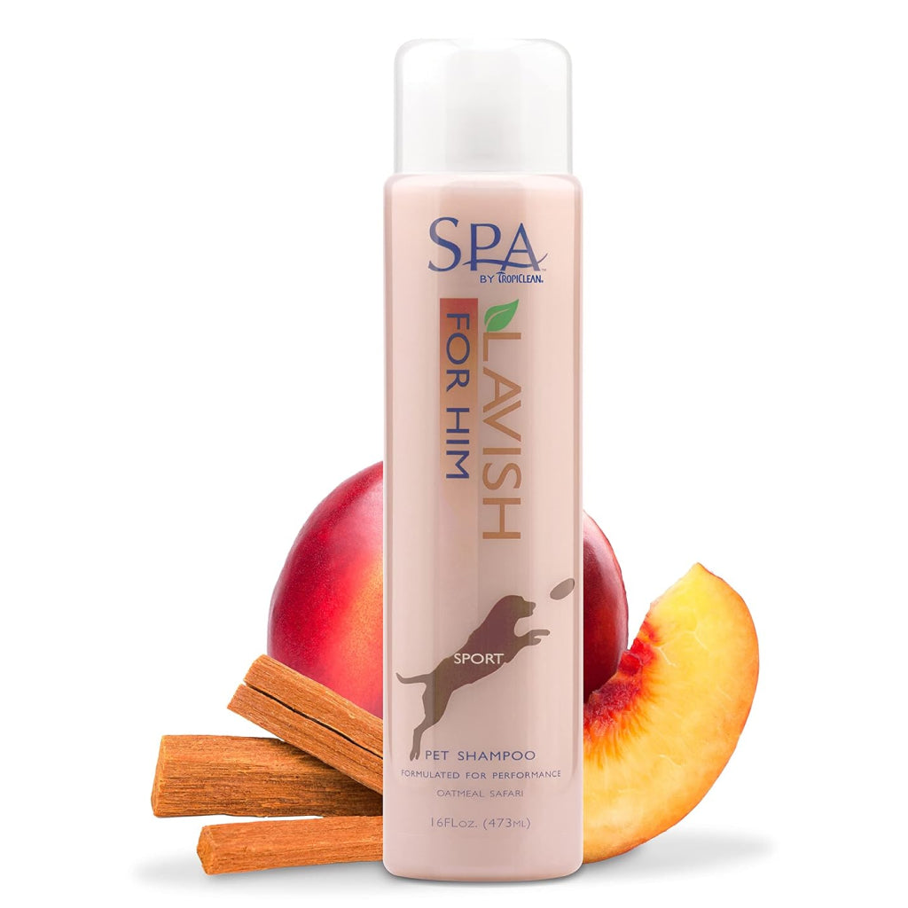 SPA by TropiClean Lavish For Him Shampoo for Pets (16oz)