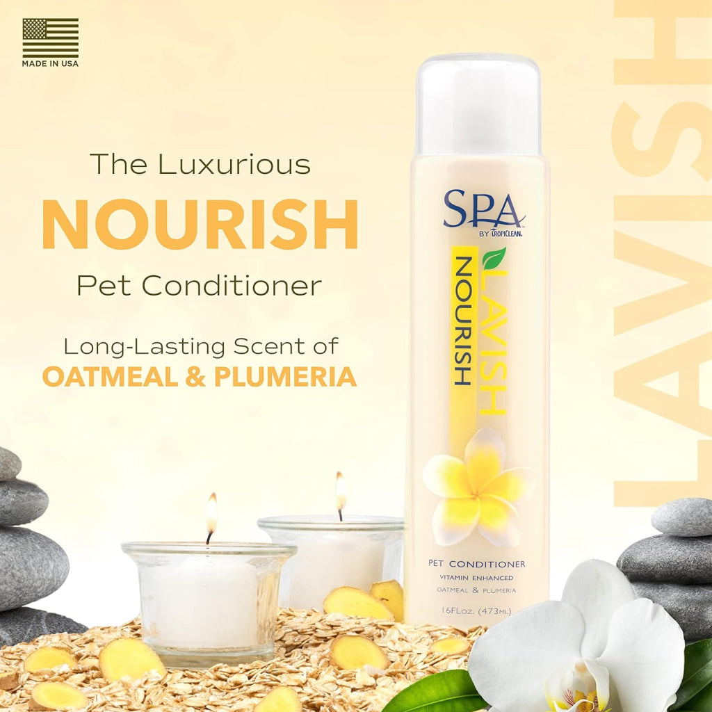 SPA by TropiClean Lavish Nourish Conditioner for Pets (16oz)