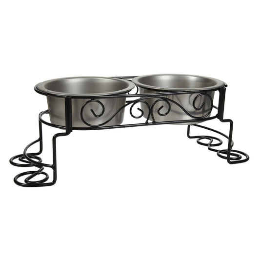 Ethical Mediterranean Old World Double Diner (1 pt) For Dog & Cat