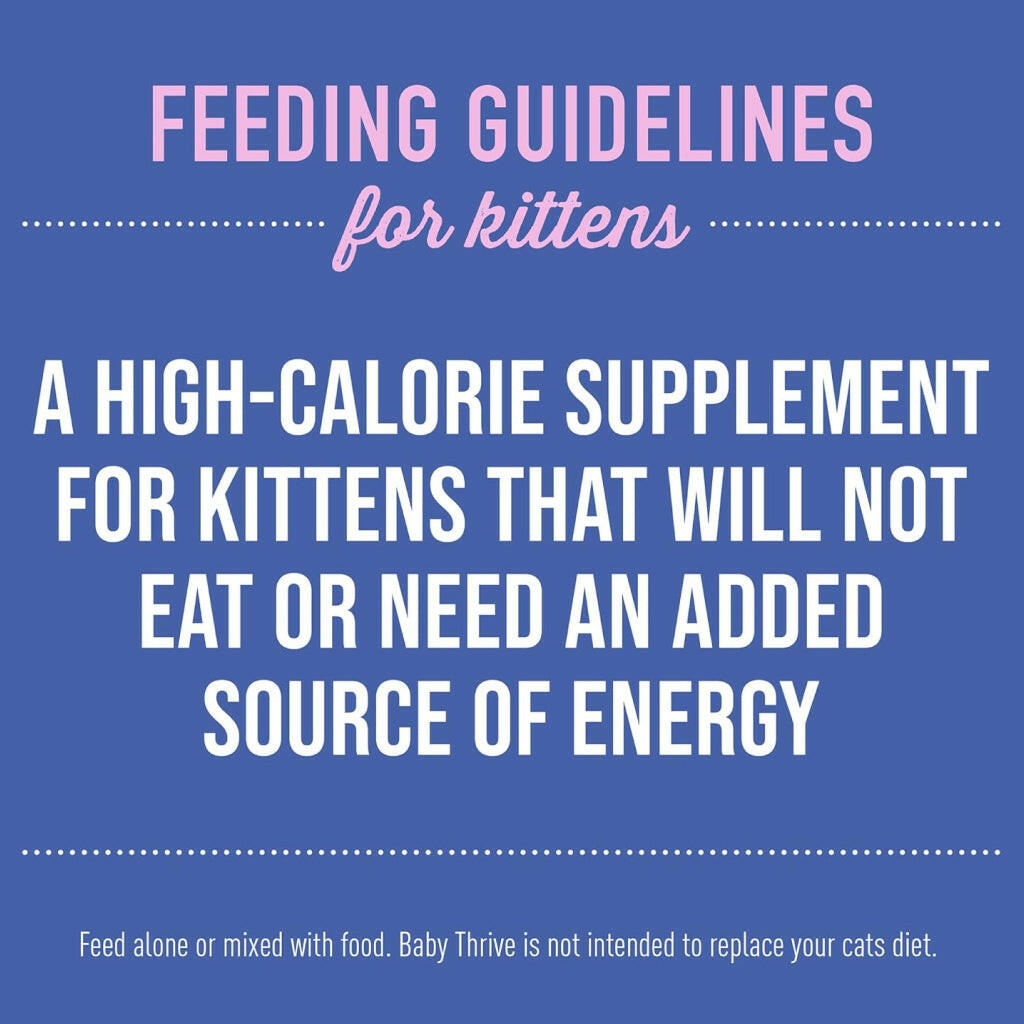 Tiki Cat Baby Thrive Chicken & Chicken Liver Grain-Free Wet Food Supplement for Kittens (0.28 oz x 20 pouches)