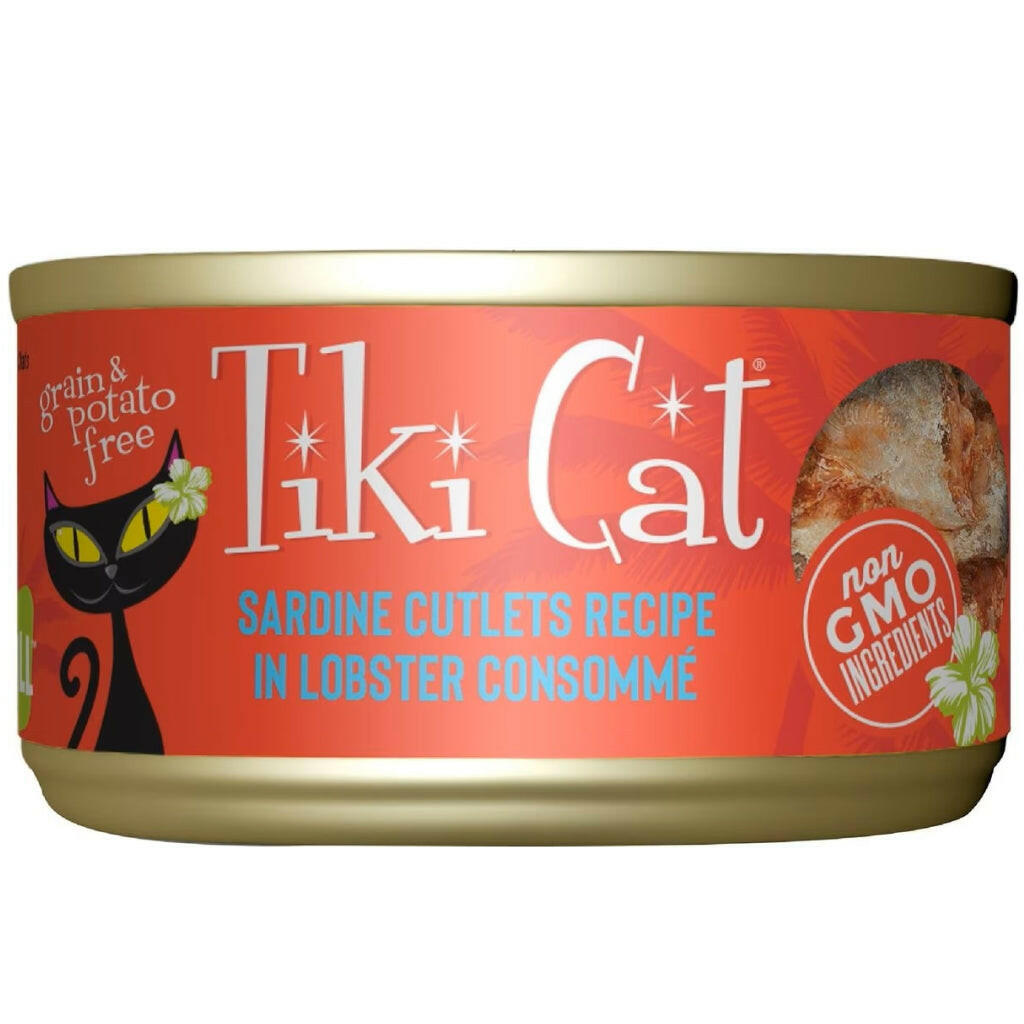 Tiki Cat Bora Bora Sardine Grain-Free Wet Food For Cats (2.8 oz x 12 cans)
