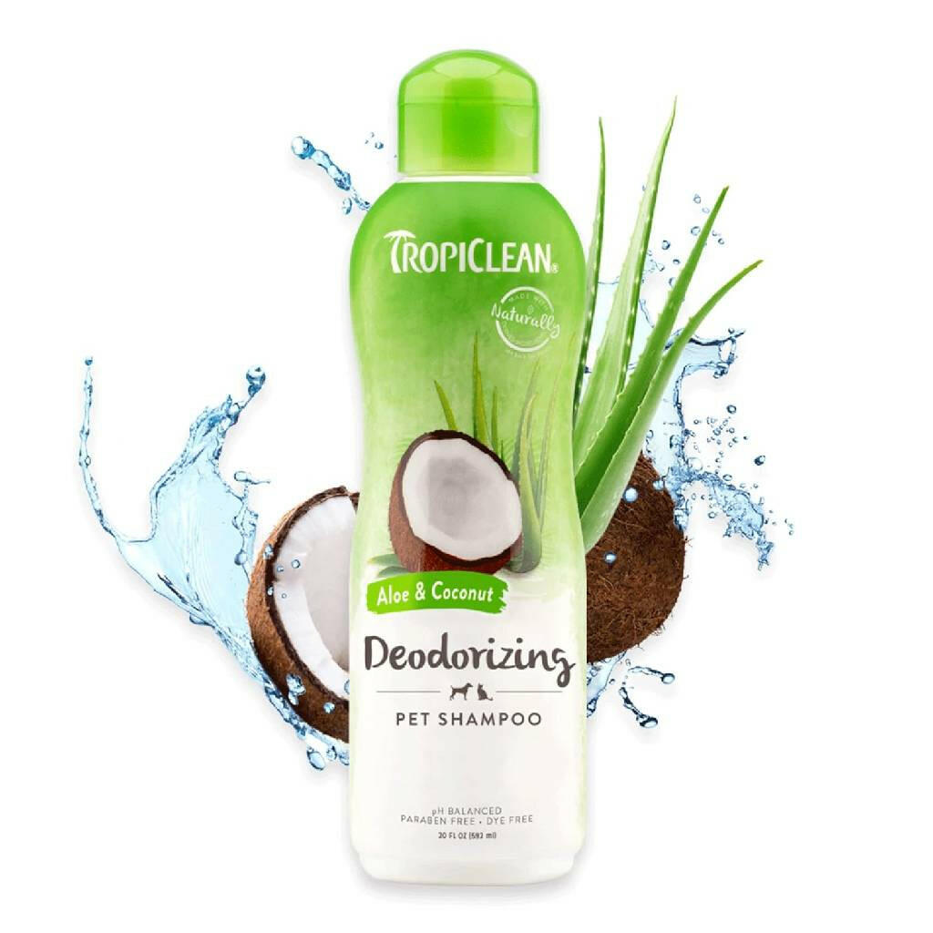 Tropiclean Aloe Moist Deodorizing Shampoo for Pets (20 oz)