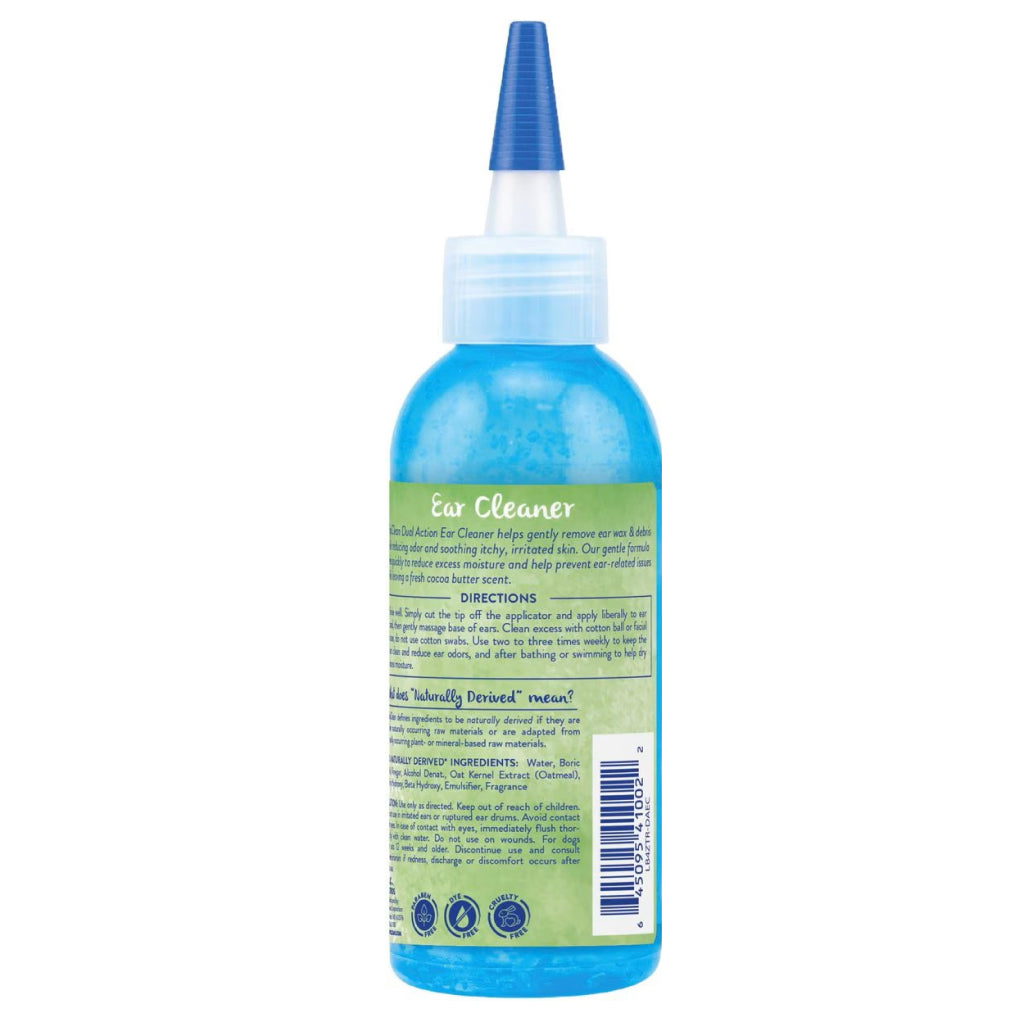 TropiClean Dual Action Ear Cleaner for Pets (4oz)