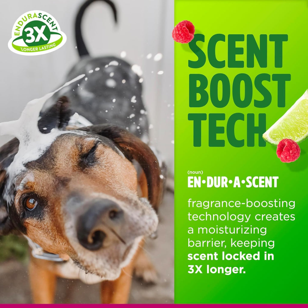 TropiClean EnduraScent Raspberry Lime Deodorizing Pet Spray For Dog & Cat (8 oz)