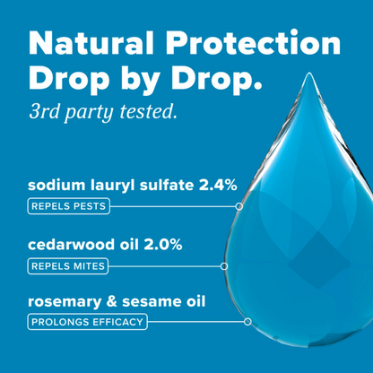 TropiClean HomeVet Ear Mite Treatment Drops for Dogs & Cats - ingredients