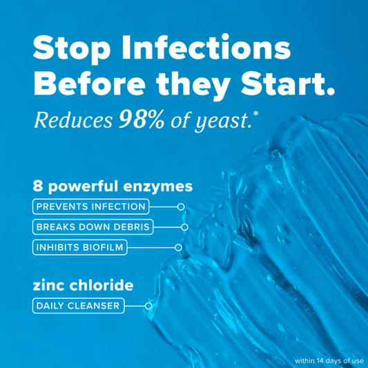 TropiClean HomeVet Enzymatic Ear Wash Liquid for Cats & Dogs - Stop Infection before they start