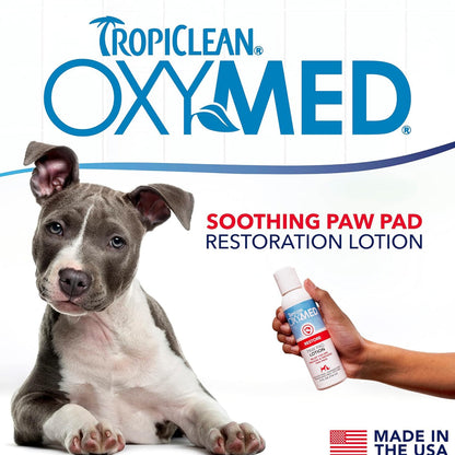 TropiClean OxyMed Restore Paw Pad Lotion for Dogs & Cats (4 oz)
