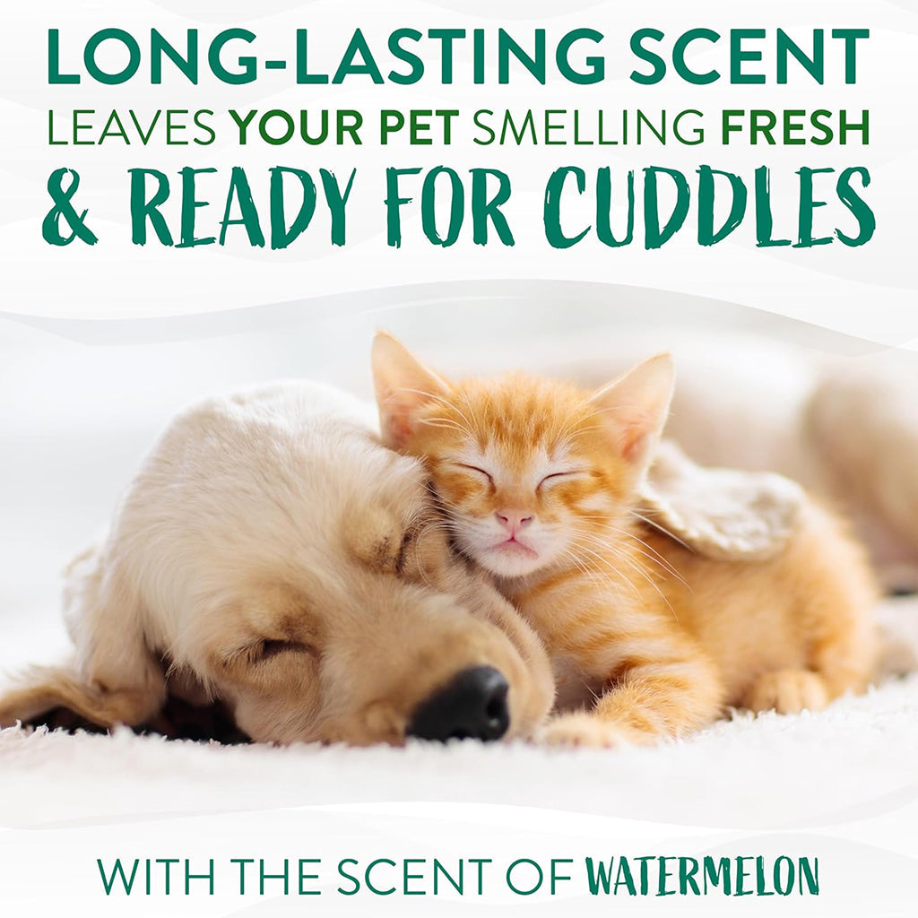 TropiClean Watermelon Waterless Shampoo for Dogs & Cats (7.4 oz)