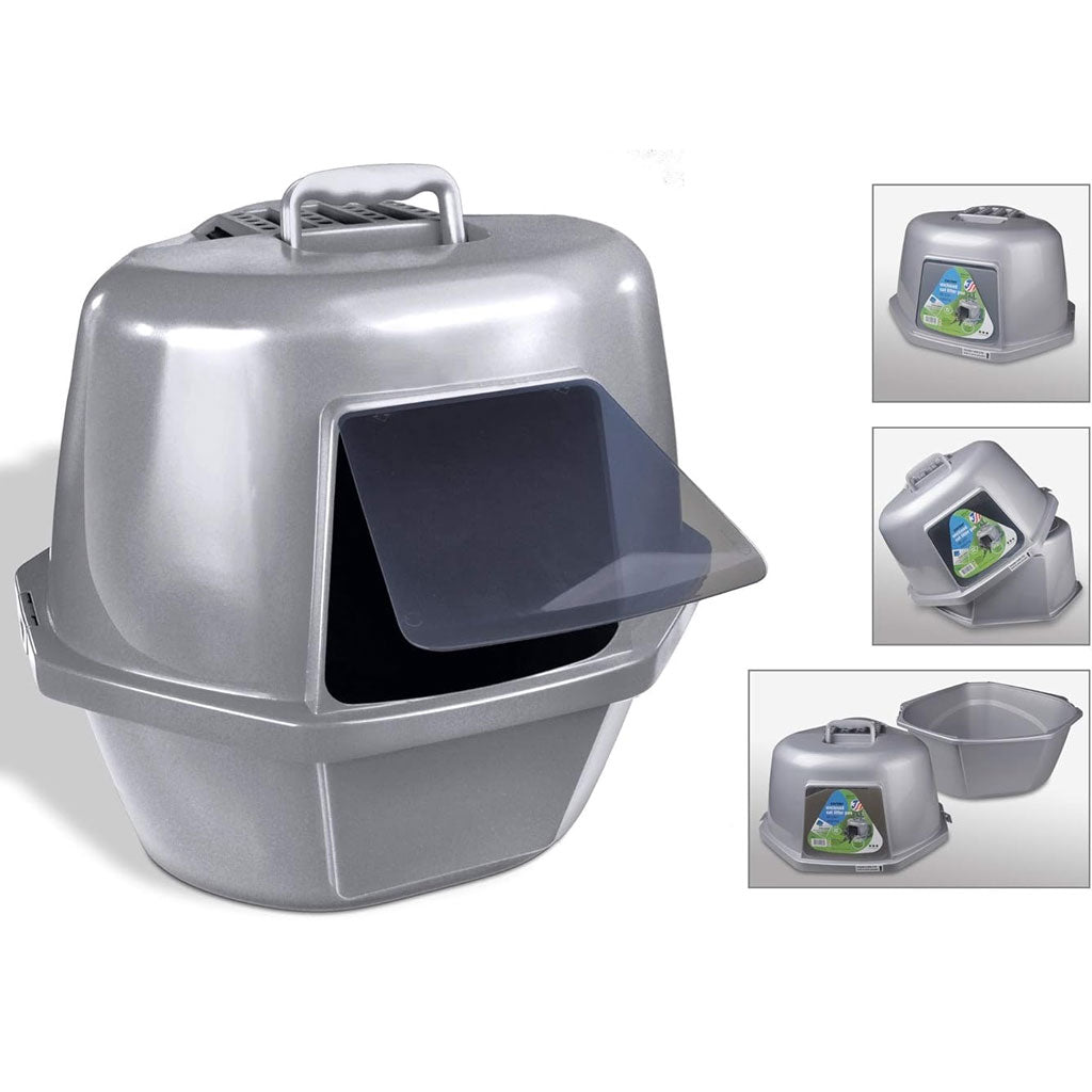 Van Ness Enclosed Corner Cat Pan