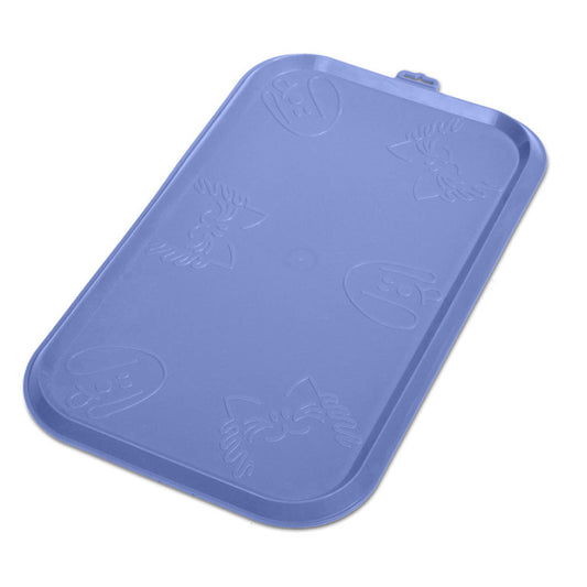 Van Ness Plastics Pet Dinner Mats, Large, Blue