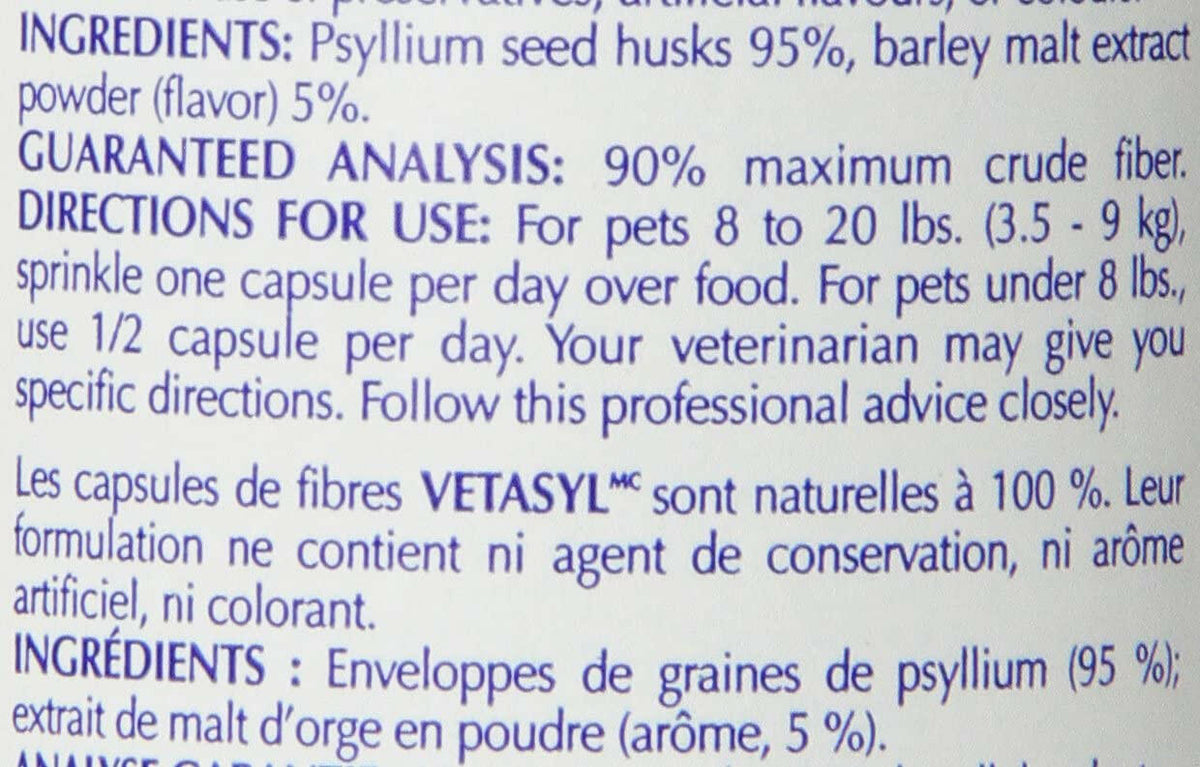 Vetasyl Fiber Capsules (100 capsule)