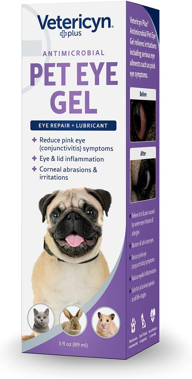 Vetericyn Plus Antimicrobial Pet Eye Gel (3 oz)