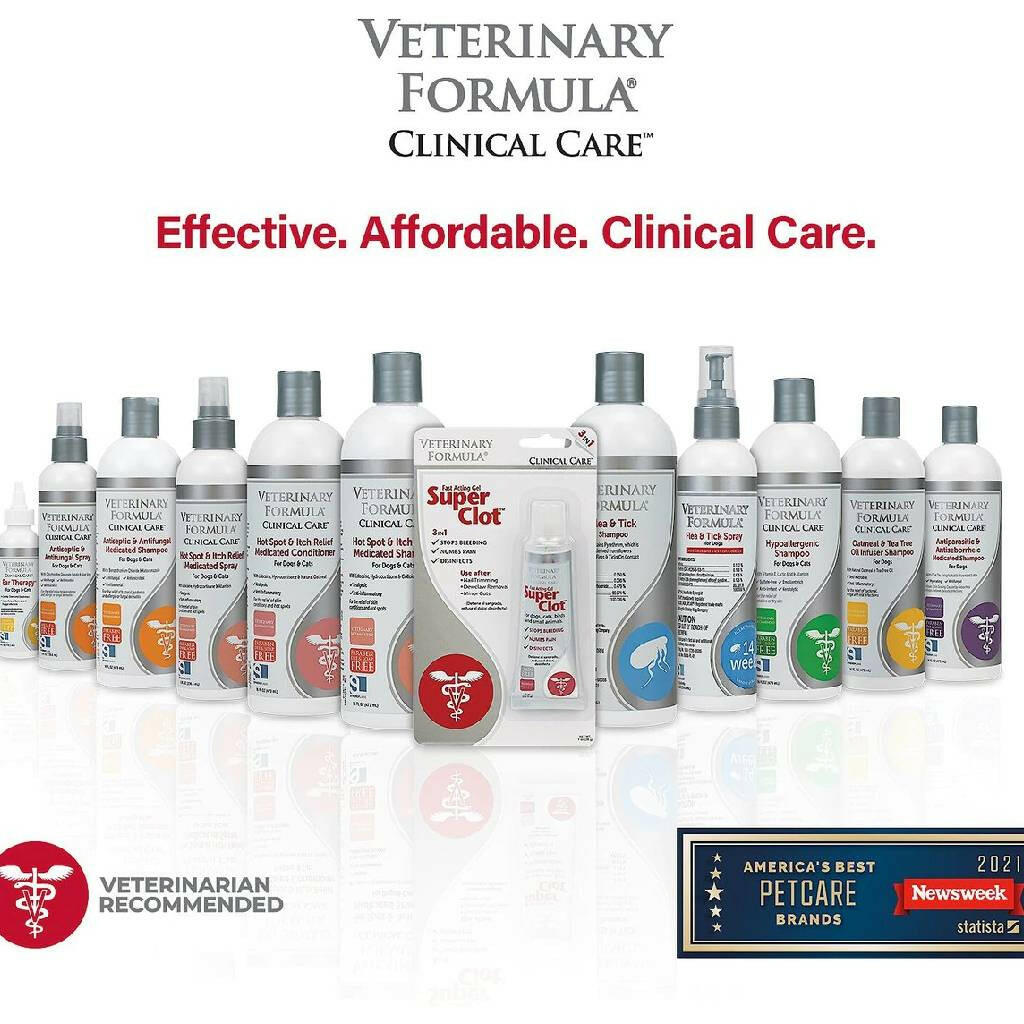 Veterinary Formula Clinical Care Fast Acting Super Clot Gel For Dogs & Cats (1 oz)