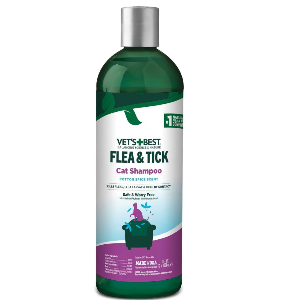 vet's best cat flea shampoo